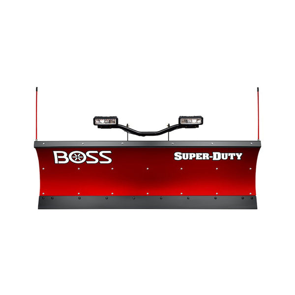 BOSS 8' Super Duty Steel Straight Blade