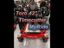 Toro 42 in. (107 cm) TimeCutter® MyRIDE® Zero Turn Mower